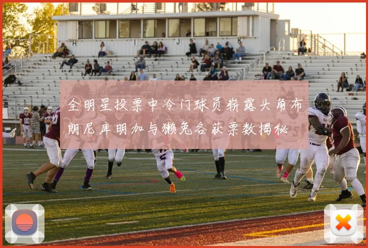 全明星投票中冷门球员崭露头角布朗尼库明加与獭兔各获票数揭秘